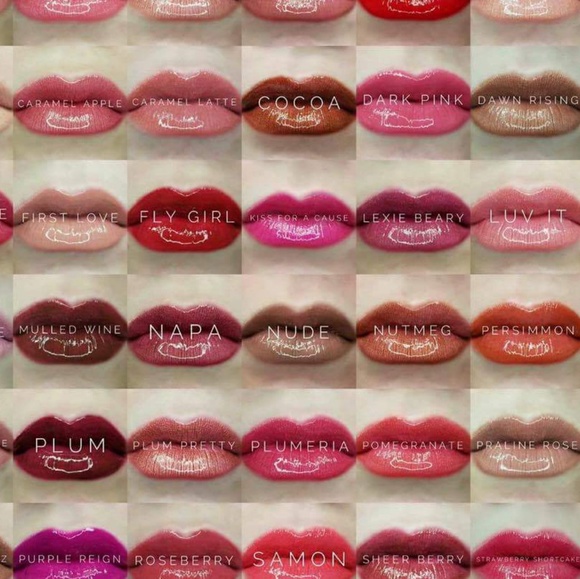 Lipsense colors.